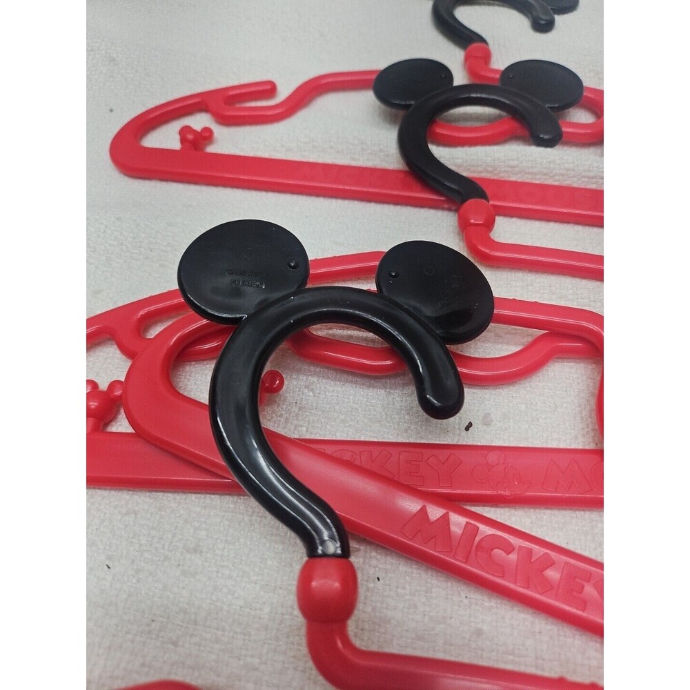 Mickey Mouse Kids Plastic Hangers, Kids Clothes Hangers 4 pieces - Picture 5 of 8
